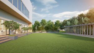 Lawn View at Nambiar Ellegenza